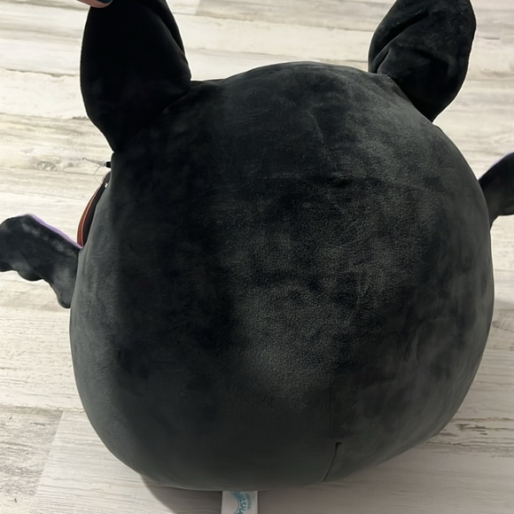 Squishmallows 12” Betty The Black Bat DOTD Day of The Dead Halloween NWT - Picture 5 of 7